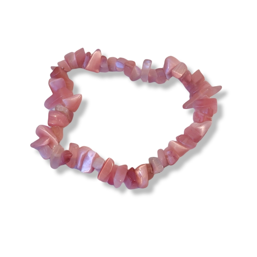 Rose Quartz Elastic Bracelet